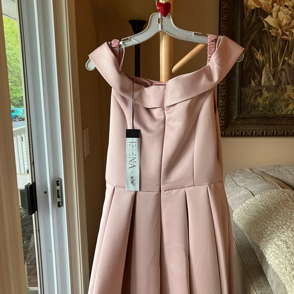 Ieena  for MacDuggal pale pink gown sz 10 - Picture 6 of 8